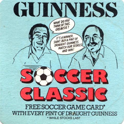 dublin l-irl guinness guinness quad 15a (185-soccer classic) 